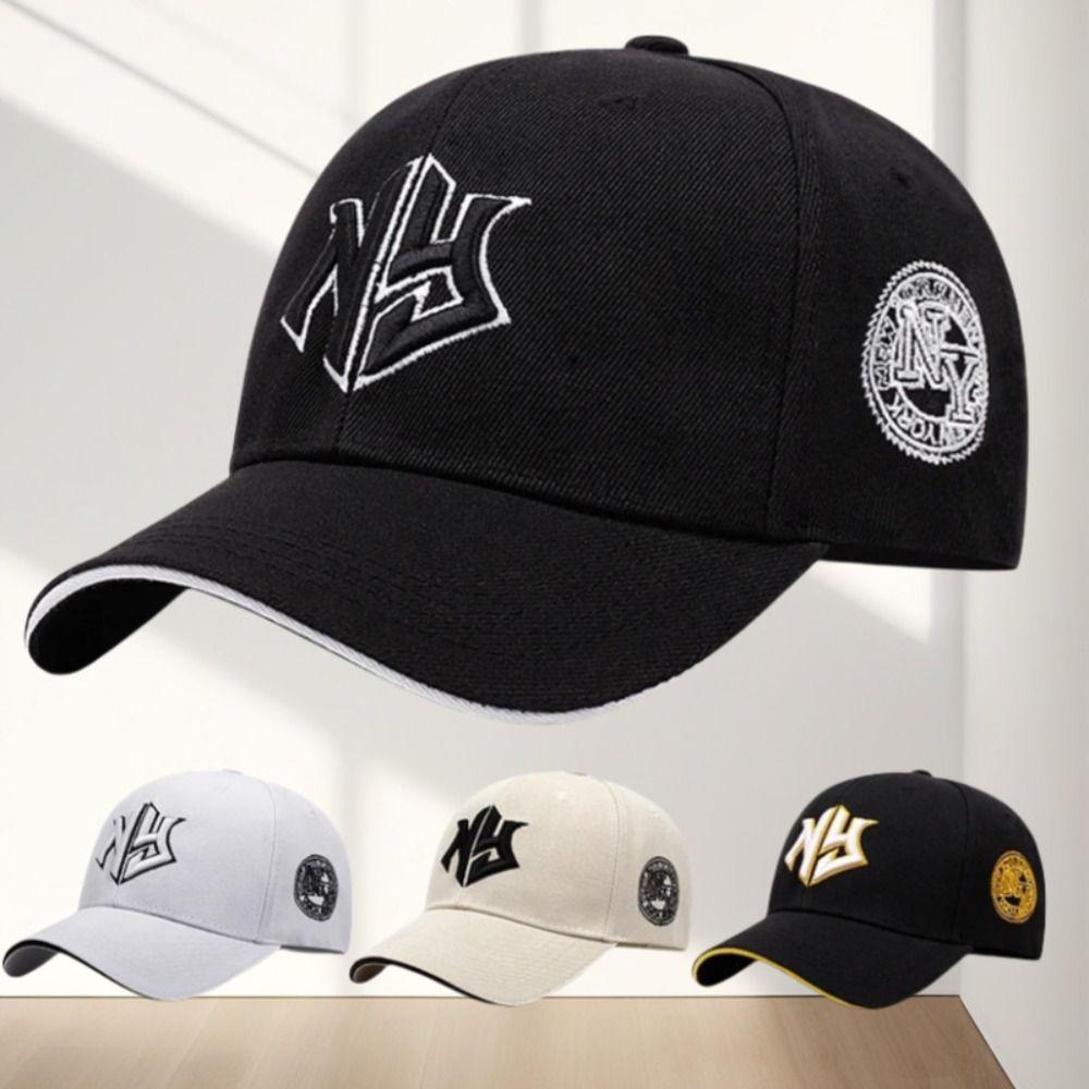 Hip-hop Peaked Cap Adjustable Sunscreen Hats Sun Protection Hats For Man Women Outdoor Sports