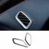 For Benz GLA CLA Dashboard Side Outlet Vent Cover Trim 2013- Silver Titanium