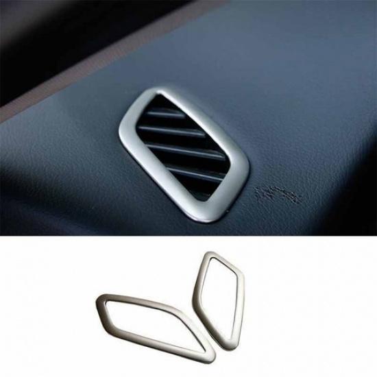 For Benz GLA CLA Dashboard Side Outlet Vent Cover Trim 2013- Silver Titanium