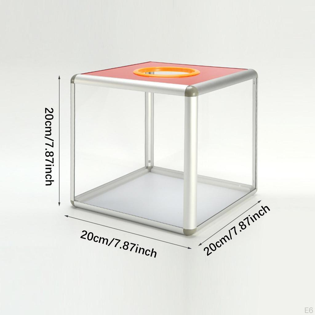 Draw Box Feedback Case Opakovaně použitelná přenosná fundraisingová hra pro více scénářů pro domácí párty