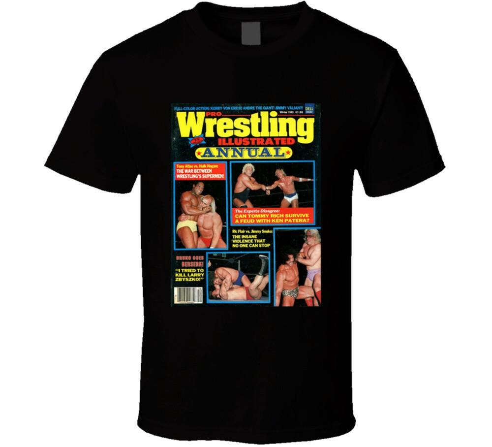 Wrestling Magazine Cover Winter 1983 Fan T Shirt Unisex T-Shirt XXL