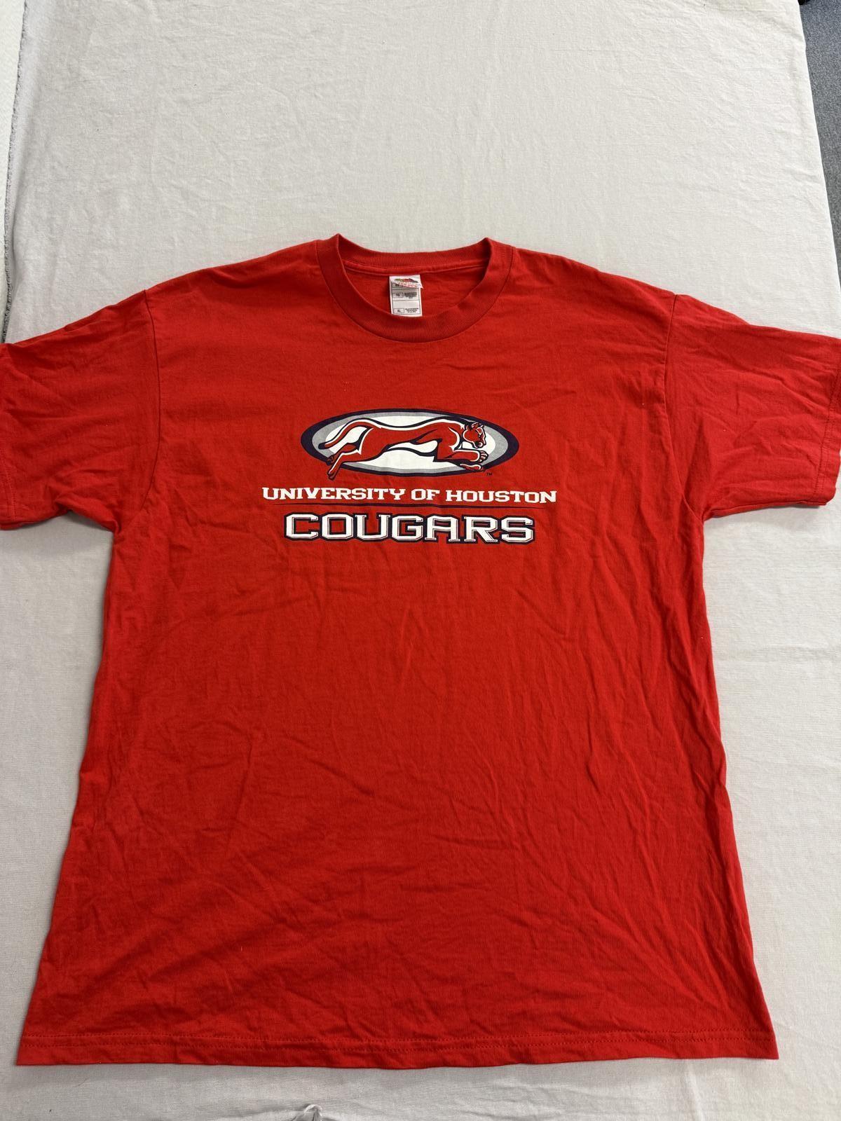 Promo University of Houston Cougars T-shirt Coca-Cola Tee XL L
