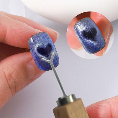 Heart-Shaped Cat Eye Magnet Set Precision Magnetic Nail Stick For Uv Gel Polish Heart Shaped Cat Eye Magnets Sticks Set