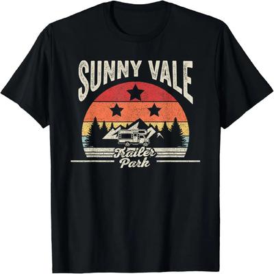 Vintage Retro Sunnyvale Trailer Park T-shirt