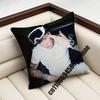For M-Martinwhite Throw Pillow Case Sham 45X45Cm 40X40Cm Square Car Pillowcase Pad Cushion Cover