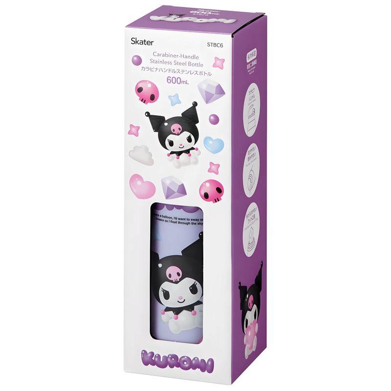 Japanese Skater Brand New Stainless Steel Thermos Cup with Handle and Tea Strainer, Sanrio Collaboration Cartoon Large Capacity Water Bottle