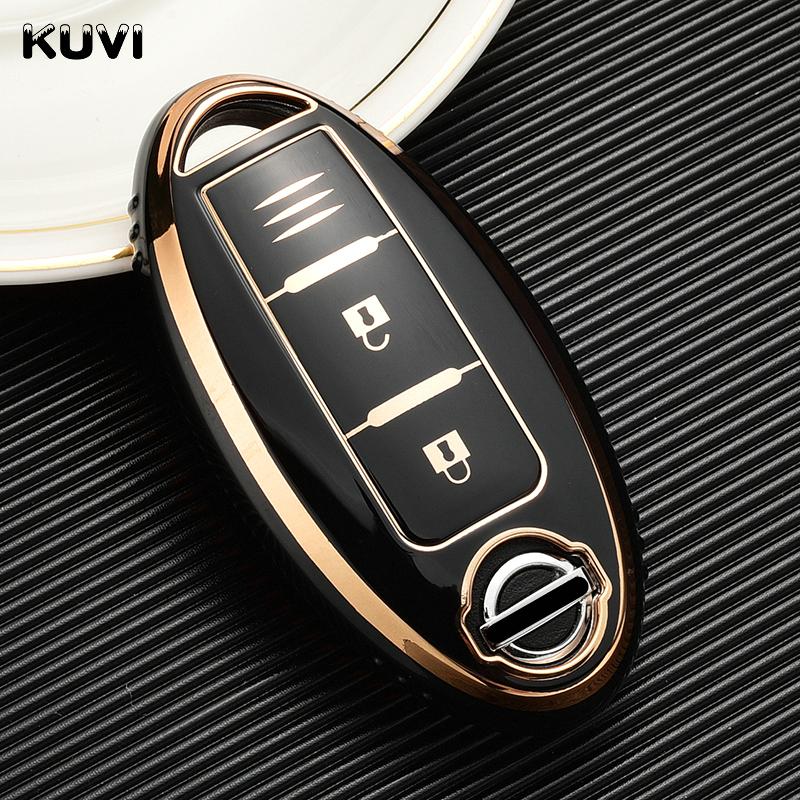 TPU Autoschlüsselhülle Abdeckung Schale Fob für Nissan Qashqai Juke J10 J11 X-Trail T32 T31 Kicks Tiida Pathfinder Note für Infiniti