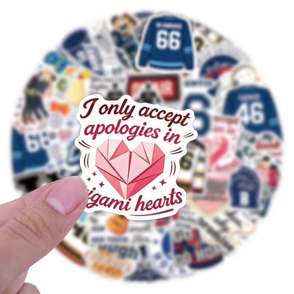 10/30/54pcs American TV Series Off Campus Stickers Classic Cartoon Decals DIY Suitcase Fridge Waterproof Cool Graffiti Sticker