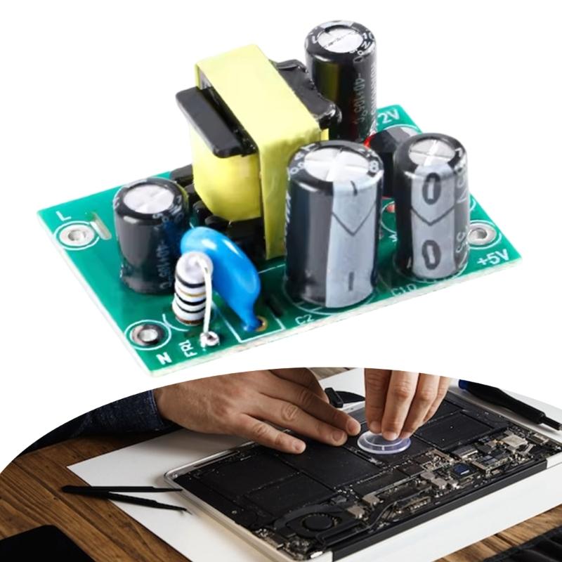 ACDC Converters Module with Two Outputs Transforming AC 110V 220V To DC5V and 12V for Use