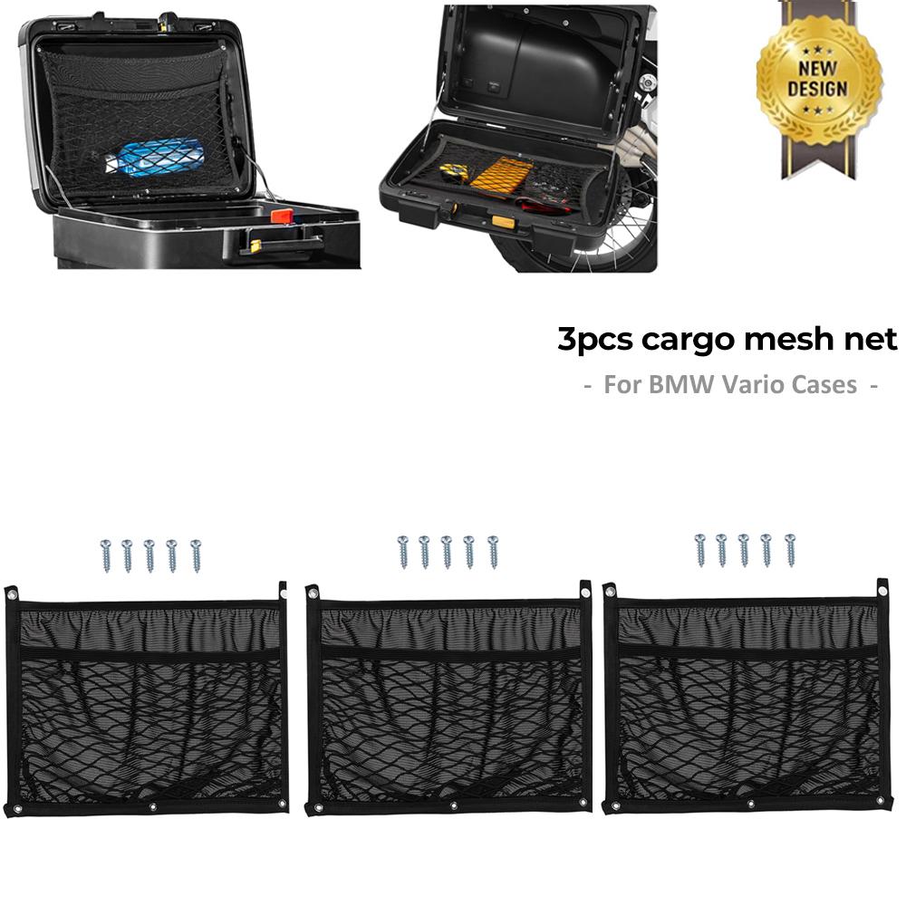

KEMIMOTO Motorcycle Black Luggage Side Case Inner Bag For BMW R1200GS LC R1250GS Adventure F750GS R1250GS F850GS Vario Case 3 Cargo mesh net