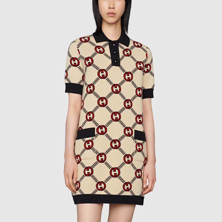 Gucci Short Sleeved Dress Women's 678311-XKB5S-9194