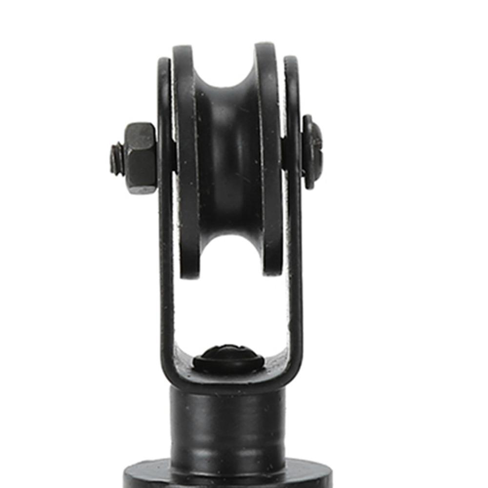 Wall Mount Pendant Lamp Pulley Heavy-Duty Pulley Bearing Rod Decorative Lighting Pulley Kit Hotel