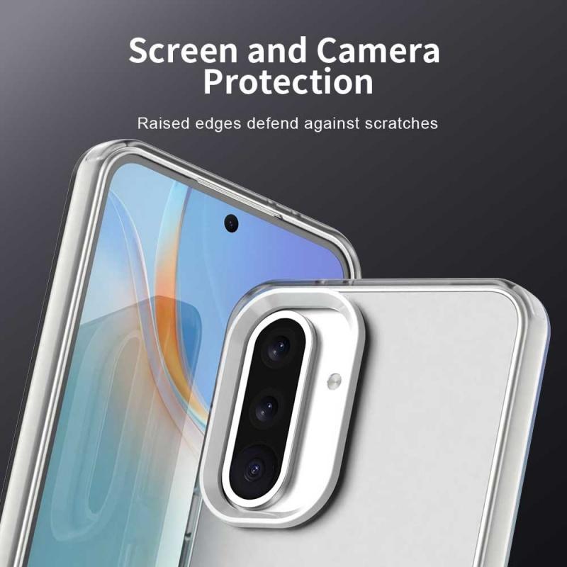For Samsung A56 Case Cover Samsung Galaxy A56 Capas Shockproof Phone Back Colour Bumper Frosted Matte Clear Fundas Samsung A56