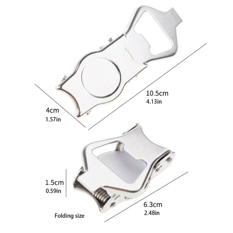 Convenient Sodas Bottle Opener Sealer Leak Resistant Nonrust Steel Tool For Beer Sparkling Water Home Pubs