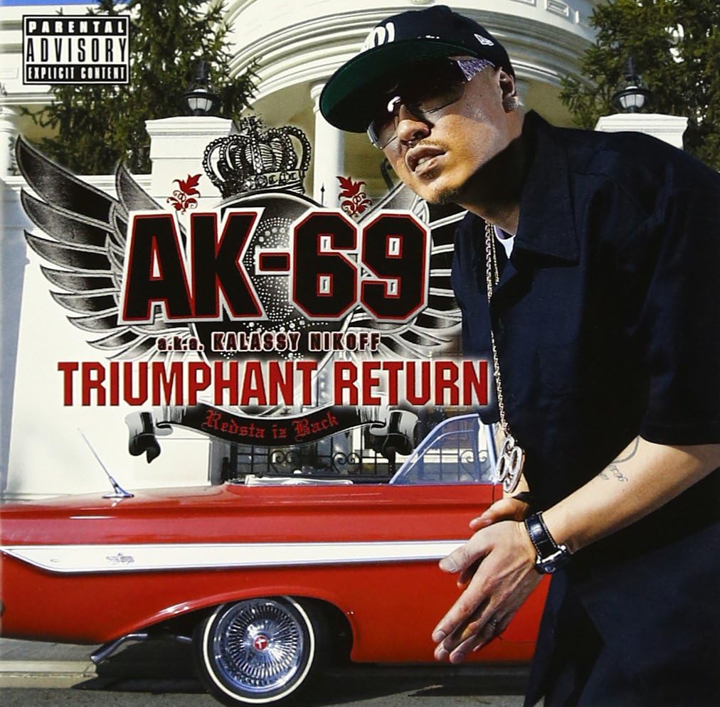 

CD AK69 AKA KALASSY NIKOFF DELI YOR TRIUMPHANT RETURNRedsta iz back VCCM2037 2007 Japan Japanese Club Dance Used
