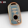 New Tpu Car Key Case Cover For Fiat Tipo Tprp Freedom 500X Doblo Argo Nuovo Grazie Protected Shell Keychain Fob Accessories