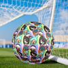 Toca Boca Game Characters In Grid Size 5 Soccer Ball, Suitable for Training and Matches, High-Elasticity, Wear-Resistant Material Gift for Fan