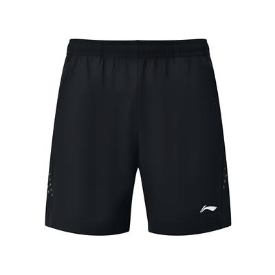Li Ning Classic Comfortable Durable Cool Quick-Dry Sports Casual Shorts Unisex Shorts Black AKSU943-1
