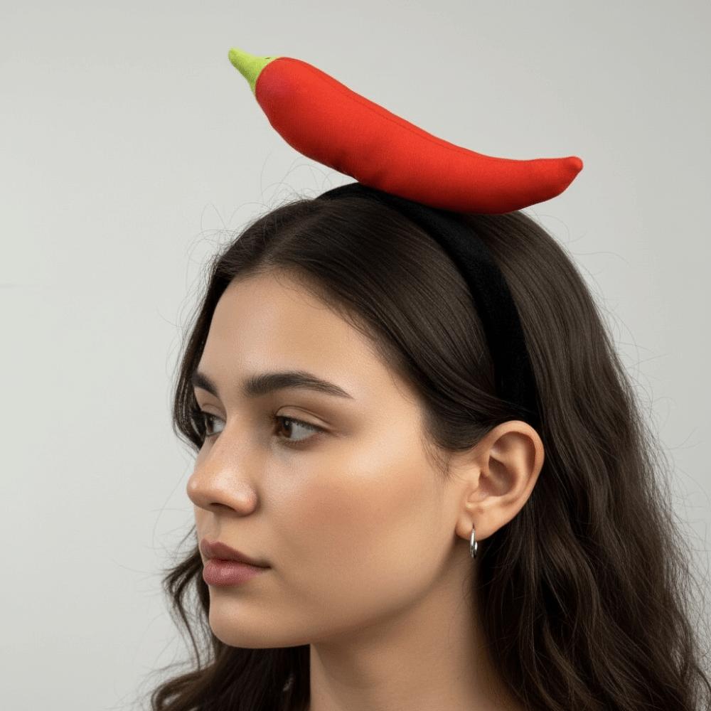Kawaii Headband Potato Design Vegetable Hair Bands Simulated Food Hair Hoop Hair Accessories