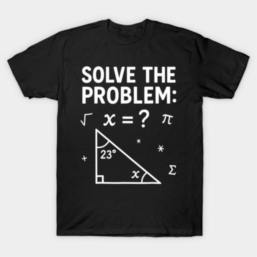 

Solve The Problem Do The Math 67 Teacher Brainrot T-shirt For Men Women 100% Cotton T Shirts Short Sleeve Tops 0410-5 - Men s... S разноцветный