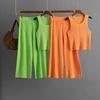 Western Style New Knitted Sling Vest Top Trousers Set Knited Top and Shorts Set