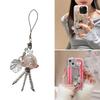 Handmade Jellyfish Pendant Unique Key Adornment Delicate Hanging Decors Stylish Jellyfish Phone Charm for Any Occasion