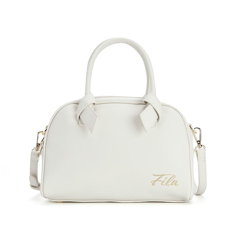 

Новая женская сумка FILA Golf Series из ПУ, цвет нефрит-белый A13W545161FWT 26.9*13.0*19.1CM