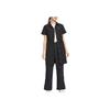Nike Sportswear Everything Wovens Fashion Simple Beautiful Trendy Short Sleeve Dress Women dresses Black HJ1145-010