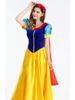 European & American Halloween Snow White Fairy Tale Cosplay Costume Dress