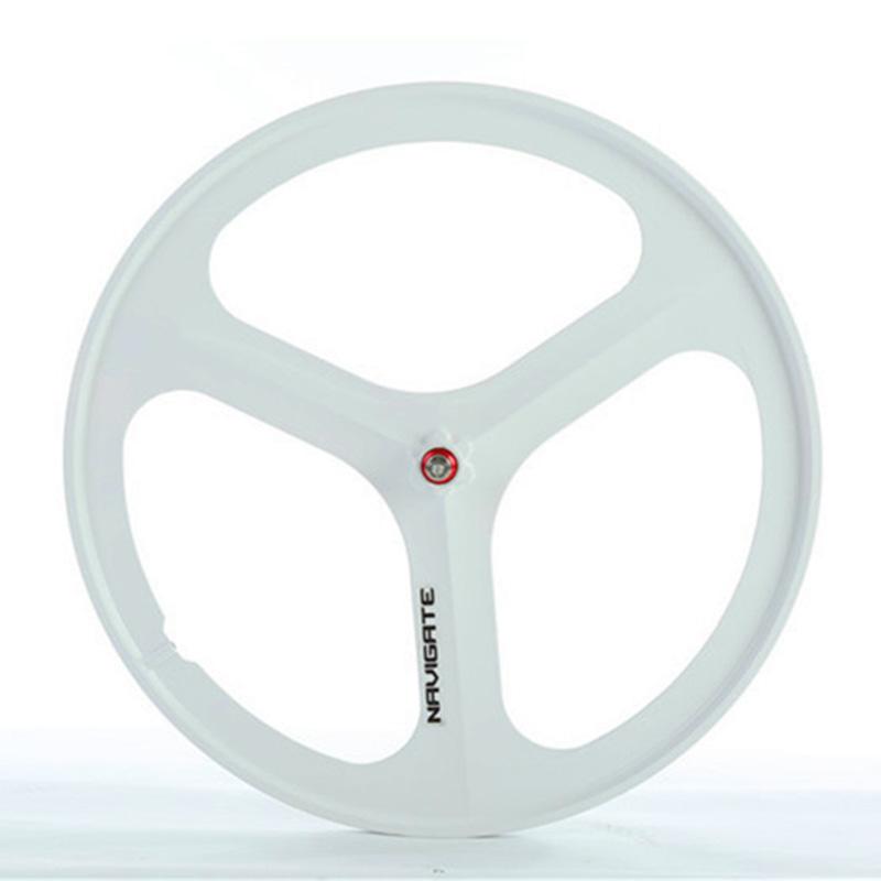 700C Road Bike Wheels Magnesium Alloy White Fixed Gear Bicycle Rim Bicycle Accessories Rear wheels