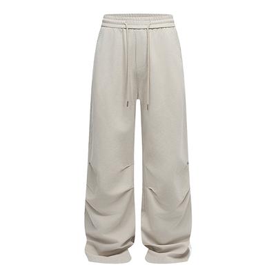 Four-bar Double-crease Rivet Sweatpants Men's Japanese Plus-size Straight Casual Pants