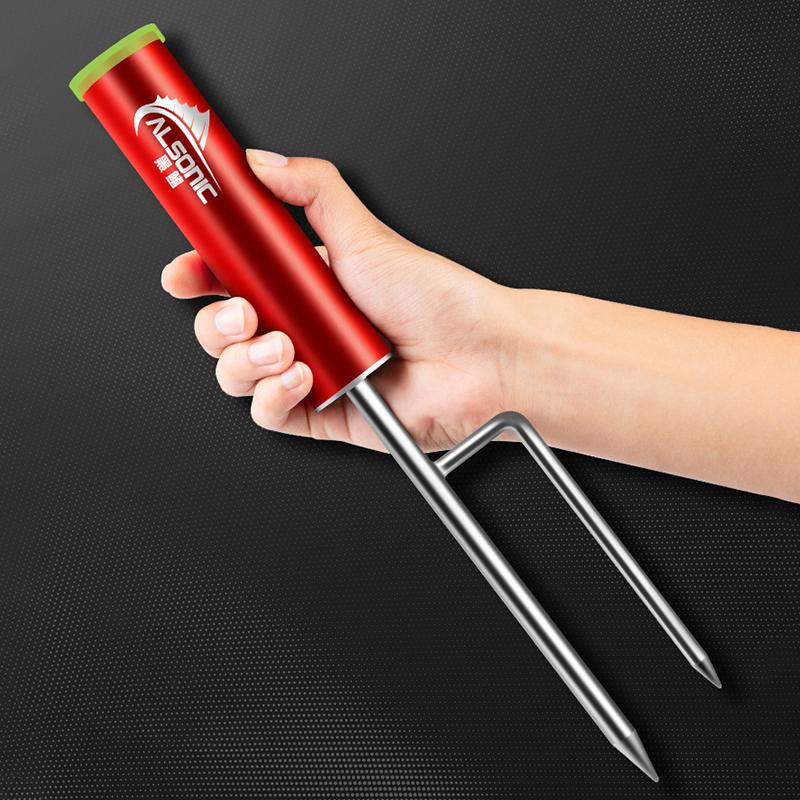Portable Metal Fishing Rod Holder Bracket Durable Sea Rod Holder Fishing Rod Socket For Ground Insertion Easy To Carry