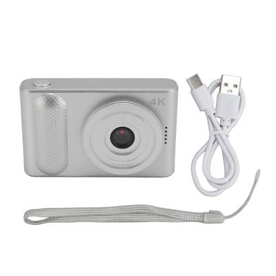 Fotocamera digitale 4K 48MP HD 16X Zoom digitale Autofocus Micro SLR portatile tascabile con 2,4 pollici