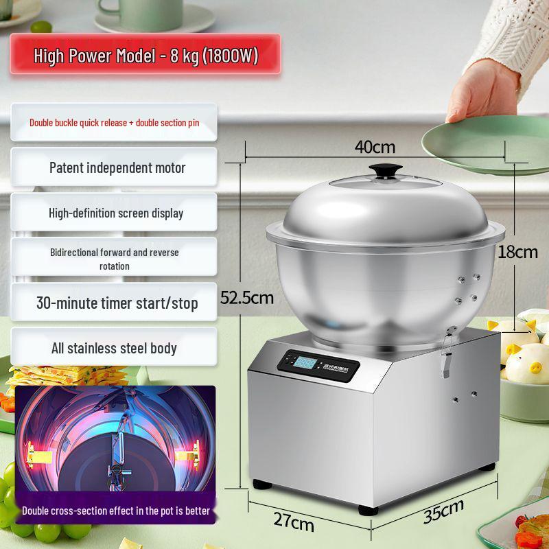 Compact Multi-functional Automatic Dough Mixer for Home Use