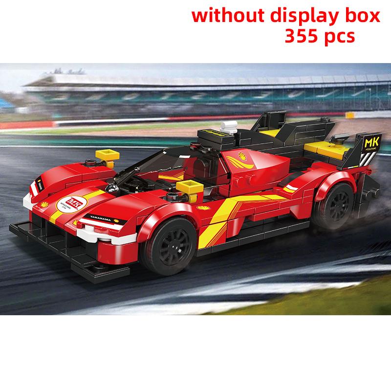 City Speed  Technical Moc Car Sports Car Racing Building Blocks Brick Vehicle Educational Construction Toys