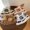 Hair Knitted Rabbit Woolly Hat Female Autumn Winter Cute Everything Casual Warm