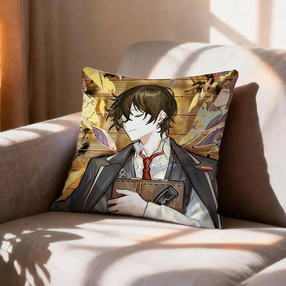 Artoria PPendragon SSaber Fate Fgo FSN Pillow Case Pattern Printed Pillowcase For Living Room Sofa Cushion Cover
