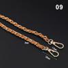 Replaceable Bag Parts Crossbody Bag Belt Metal Purse Strap hardware Bag Chain Leather Bag Strap