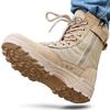Men Desert Tactical Military Boots Leather Ankle Boots Platform Plus Size Warm Men Shoes Men Footwear