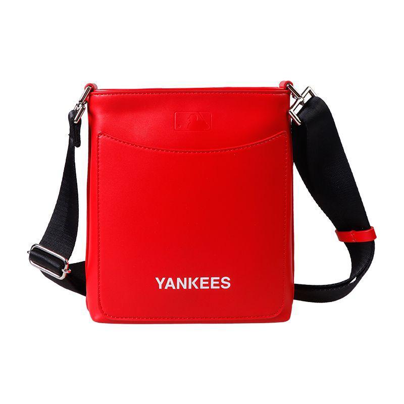 New MLB Polyester Shoulder Bag, Crossbody Bag Regular Unisex Red 32BGP2911-50R