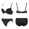 AMOSTYLE BY Triumph Swinging Bouquet Bra Panty 3664 Size F70M & Set, (Yellow Ochre),