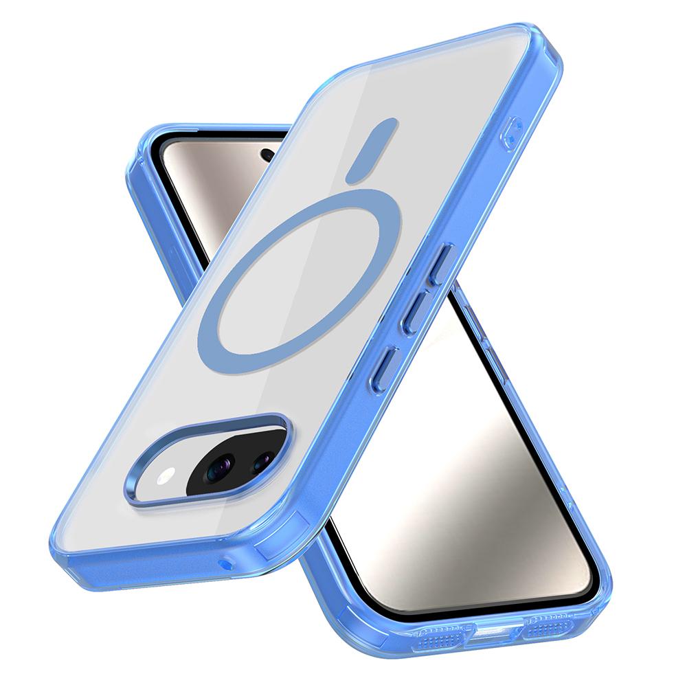 Anti-drop Transparent Magnetic Case For Google Pixel 10 10Pro 10ProXL 10A 9A For Wireless Charging Acrylic Cover
