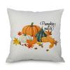 Pumpkin Thanksgiving Throw Pillow Cover Pillowcase Decorative Sofa Cover Cushion