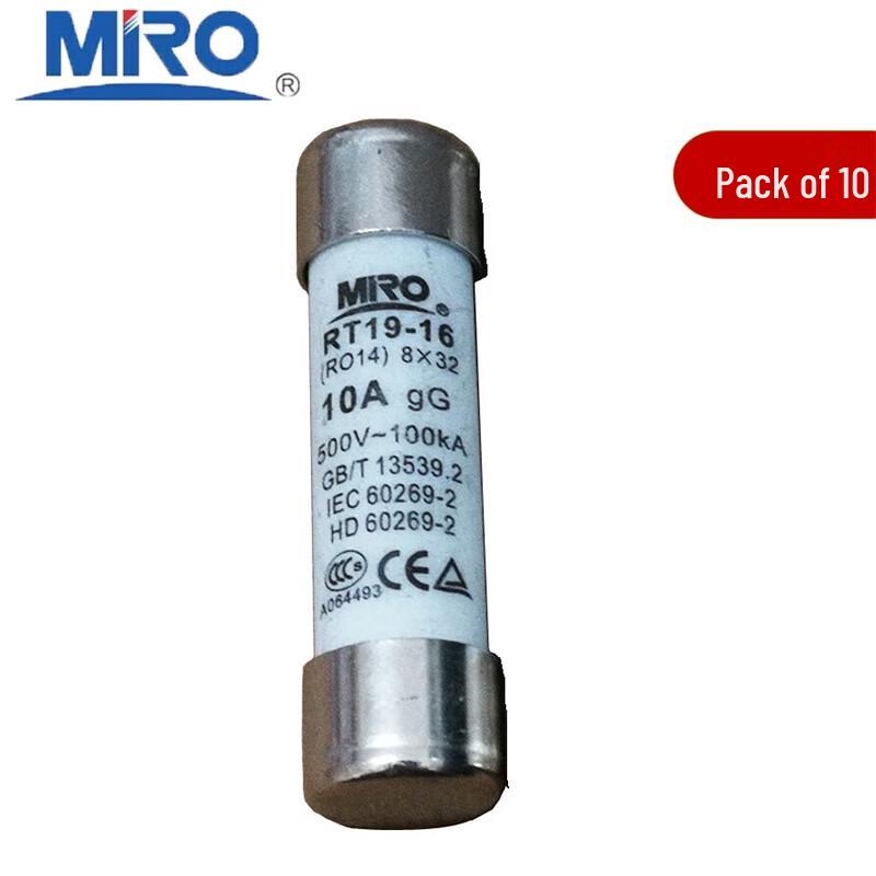 Meltor RO14 gG 500V 5A Fuse Link (10-Pack)