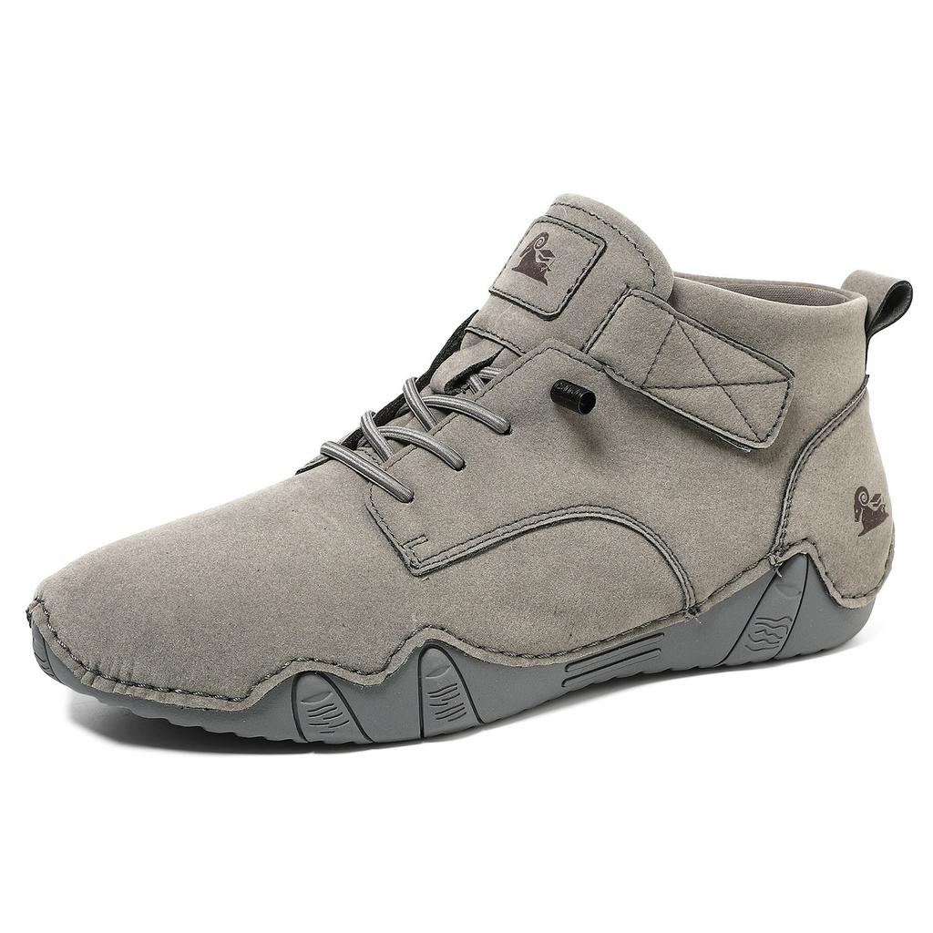 New outdoor casual shoes Martin boots autumn and winter high-top men's shoes men's casual short boots