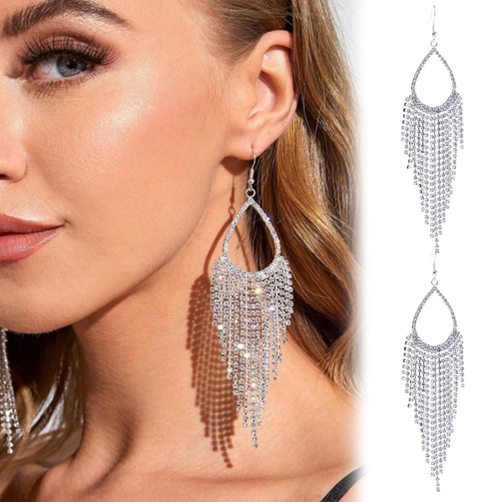 

Элегантные модные женские серьги, новые женские серьги, классические модные серьги, подарок для женщин и девочек, день рождения/День святого Валентина/юбилей/помолвка