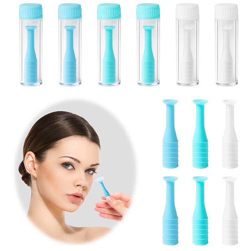 Men Women Lightweight Silicone Contact Lenses Small Suction Cups Stick For Contact Lens Inserter Remover Tool Non-Slip Cover