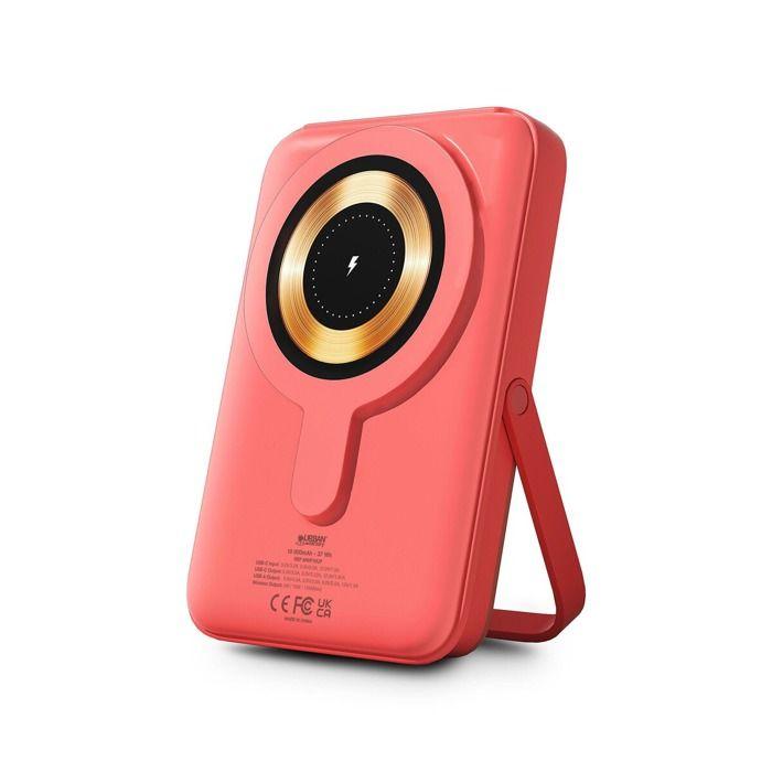 Powerbank Urban Factory POWERBANK MAGNETYCZNY 10.000MAH KORALOWY