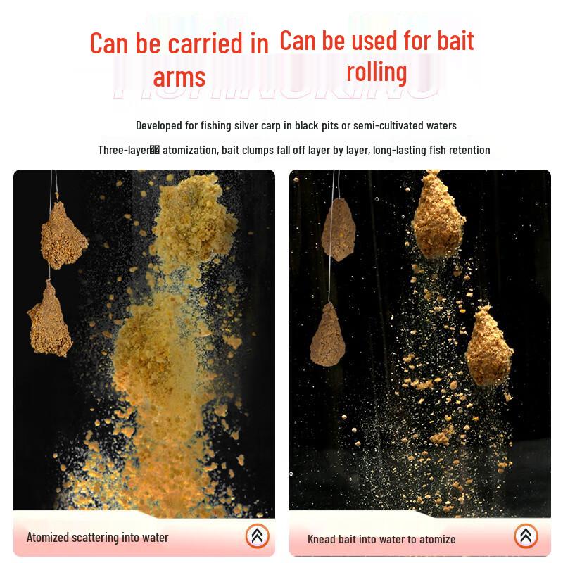 Fishing King Bataille d'Étang Ensemble Complet d'Appâts de Pêche