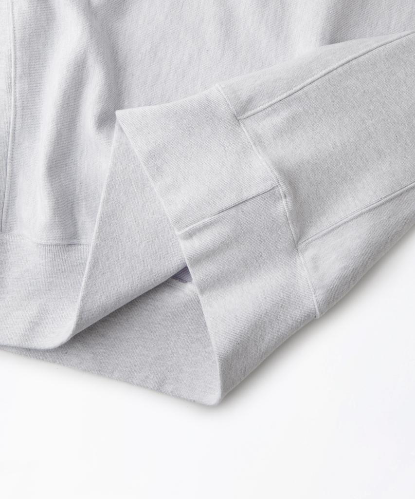 OUTSTANDING Reverse Heavy Sweat_1%Melange Gray